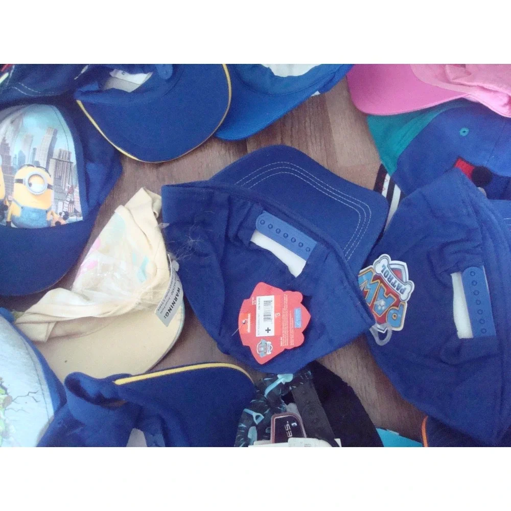 16HAT‎ LOT DISNEY MINIONS PAW PATROL BUNDLE CAP HAT 90S VINTAGE 00S Y2K M1